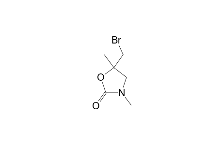 5-BROMOMETHYL-3,5-DIMETHYL-1,3-OXAZOLIDIN-2-ONE