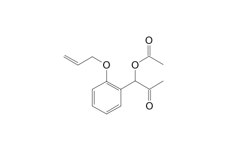 1-(2-(Allyloxy)phenyl)-2-oxopropyl acetate