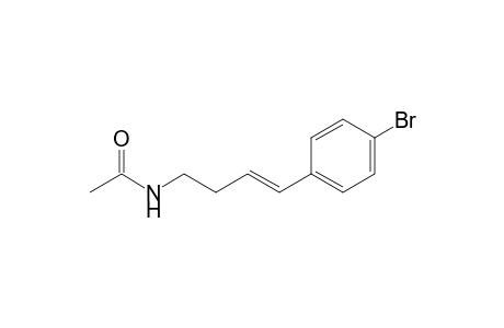 N-[(4-Bromophenyl)-3(E)-butenyl]acetamide
