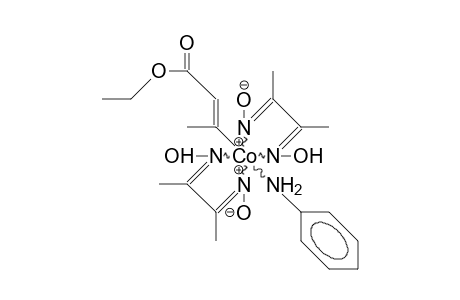 (2-Ethoxycarbonyl-1-methyl-vinyl)-aniline-cobaloxime