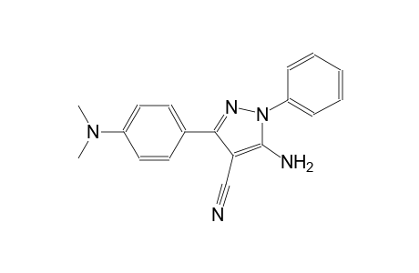 5-amino-3-[4-(dimethylamino)phenyl]-1-phenyl-1H-pyrazole-4-carbonitrile