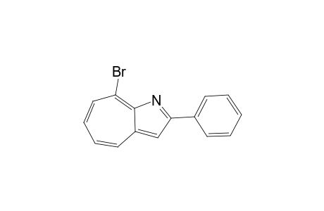 Cyclohepta[b]pyrrole, 8-bromo-2-phenyl-