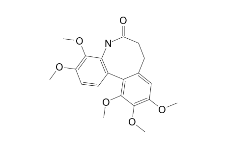 7,8-DIHYDRO-3,4,10,11,12-PENTAMETHOXYDIBENZ-[C,E]-AZOCIN-5(6H)-ONE