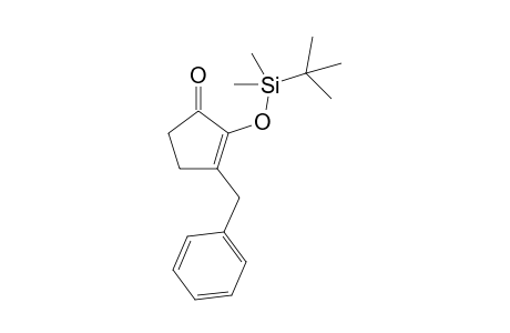 3-Benzyl-2-(tert-Butyl-dimethyl-silanyloxy)-cyclopent-2-enone
