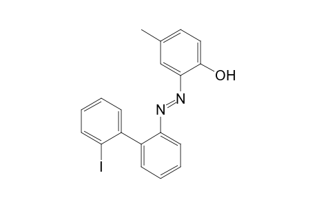 2-[(2'-Iodo-1,1'-biphenyl-2-yl)azo]-4-methylphenol