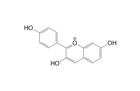 2-(4-hydroxyphenyl)-1-benzopyrylium-3,7-diol