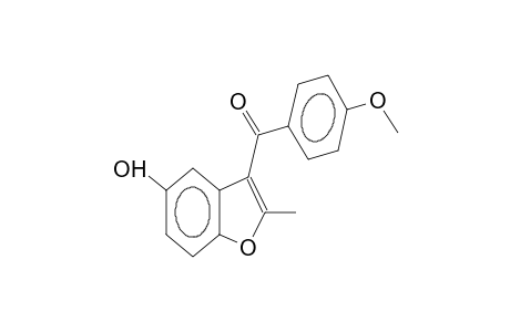 (5-hydroxy-2-methyl-1-benzofuran-3-yl)(4-methoxyphenyl)methanone