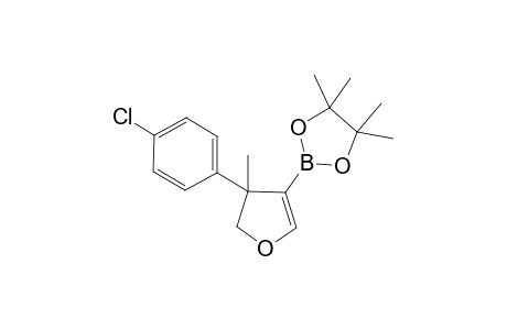 3-(4-Chlorophenyl)-3-methyl-4-(4,4,5,5-tetramethyl-1,3,2-dioxaborolan-2-yl)-2,3-dihydro-furan