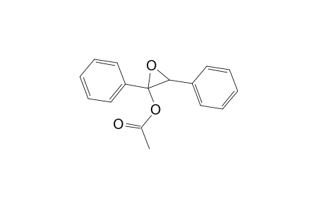 2,3-Diphenyl-2-oxiranyl acetate