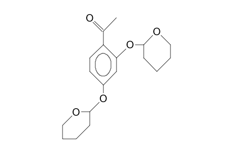 2',4'-Bis(tetrahydro-pyran-2-yl-oxy)-acetophenone