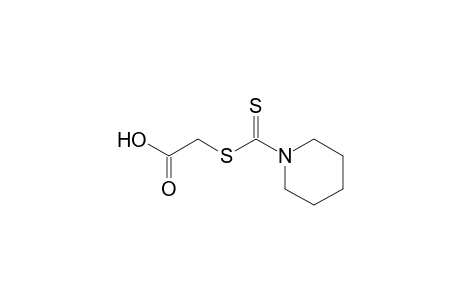 Acetic acid, 2-[(1-piperidinylthioxomethyl)thio]-