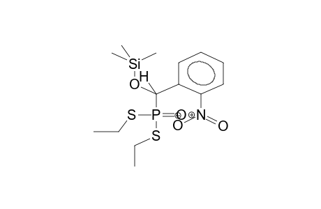 S,S'-DIETHYL-ALPHA-TRIMETHYLSILYLOXY-ORTHO-NITROBENZYLDITHIOPHOSPHONATE