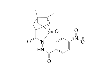 7,8-Dimethyl-3-[(4-nitrobenzoyl)amino]-3-azatetracyclo[5.2.1.1(5,8).0(1,5)]undecane-2,4-dione