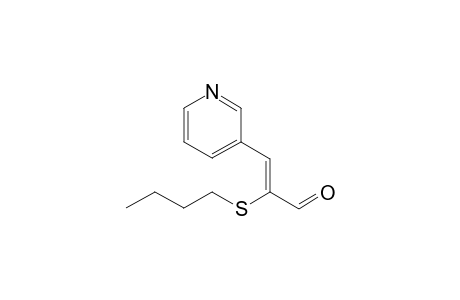 (Z)-2-Butylthio-3-(3-pyridyl)propenal