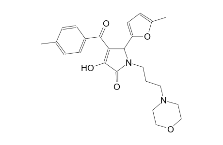3-hydroxy-4-(4-methylbenzoyl)-5-(5-methyl-2-furyl)-1-[3-(4-morpholinyl)propyl]-1,5-dihydro-2H-pyrrol-2-one