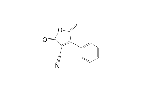 3-Furancarbonitrile, 2,5-dihydro-5-methylene-2-oxo-4-phenyl-
