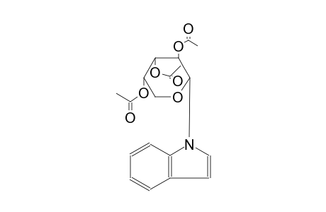 (2R,3R,4S,5S)-2-(1H-indol-1-yl)tetrahydro-2H-pyran-3,4,5-triyl triacetate