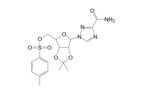 1-[2,3,O-Isopropylidene-5-O-p-toluenesulfonyl-.beta.-d-ribofuranosyl]-