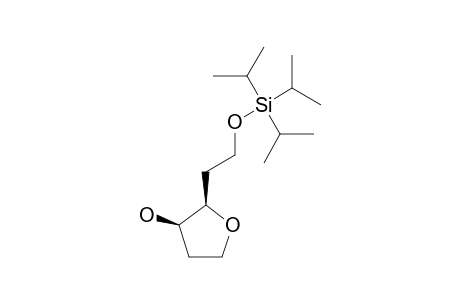 (2SR,3SR)-3-HYDROXY-2-(2'-TRIISOPROPYLSILYLOXYETHYL)-TETRAHYDROFURAN
