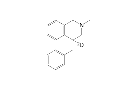 4-Benzyl-4-deutero-2-methyl-1,2,3,4-tetrahydroisoquinoline
