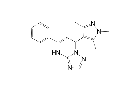 [1,2,4]Triazolo[1,5-a]pyrimidine, 4,7-dihydro-5-phenyl-7-(1,3,5-trimethyl-1H-pyrazol-4-yl)-