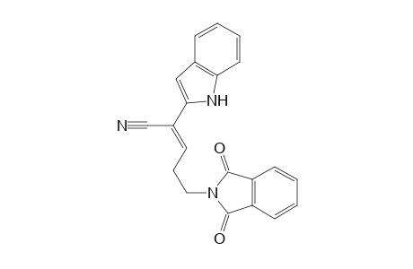 1H-Indole-2-acetonitrile, .alpha.-[3-(1,3-dihydro-1,3-dioxo-2H-isoindol-2-yl)propylidene]-, (Z)-
