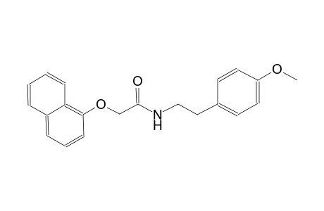 acetamide, N-[2-(4-methoxyphenyl)ethyl]-2-(1-naphthalenyloxy)-