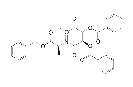 (2S,5R,6R)-1-Benzyl-7-methyl 5,6-bis(benzoyloxy)-2-methyl-4-oxo-3-azaheptanedicarboxylate