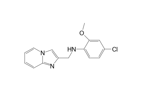Imidazo[1,2-a]pyridine-2-methanamine, N-(4-chloro-2-methoxyphenyl)-