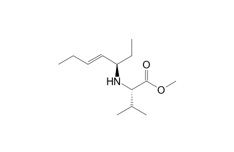 (S)-Methyl 2-((R,E)-hept-4-en-3-ylamino)-3-methylbutanoate