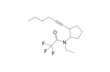 N-Ethyl-2,2,2-trifluoro-N-[2'-(hex-1'-ynyl)cyclopentyl]-acetamide