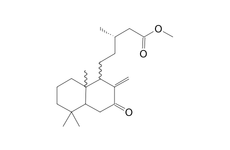 (S)-3-Methyl-5-(5,5,8a-trimethyl-2-methylene-3-oxo-decahydro-naphthalen-1-yl)-pentanoic acid methyl ester