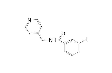 3-Iodo-N-(4-pyridinylmethyl)benzamide