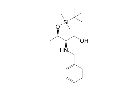 (2R,3R)-2-(Benzylamino)-3-(tert-butyldimethylsilyl)oxy]-1-butanol