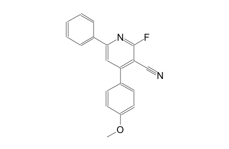 3-pyridinecarbonitrile, 2-fluoro-4-(4-methoxyphenyl)-6-phenyl-