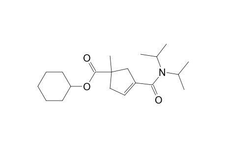 N,N-diisopropyl-4-[(cyclohexyloxy)carbonyl]-4-methylcyclopent-1-enecarboxamide