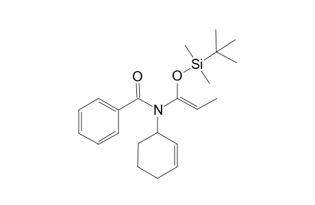 N-{1-[(t-Butyldimethylsilyloxy)prop-2"-enyl}-N-(cyclohex-2'-enyl)]benzamide