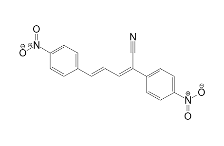 Benzeneacetonitrile, 4-nitro-.alpha.-[3-(4-nitrophenyl)-2-propen-1-ylidene]-