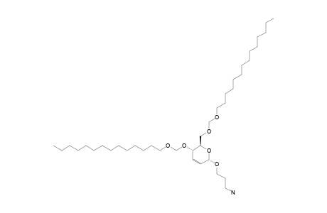 3-(5-TETRADECYLOXYMETHOXY-6-TETRADECYLOXYMETHOXYMETHYL-5,6-DIHYDRO-2-YLOXY)-PROPYLAMINE