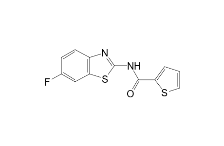 N-(6-fluoro-1,3-benzothiazol-2-yl)-2-thiophenecarboxamide