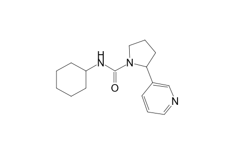 1'-(cyclohexylcarbamoyl)-1'-demethylnicotine