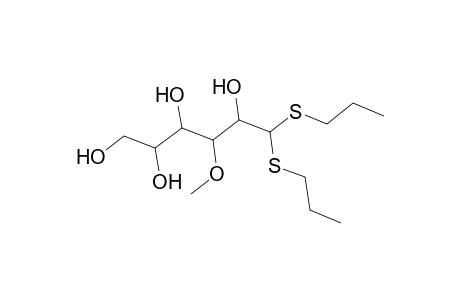D-Glucose, 3-O-methyl-, dipropyl mercaptal