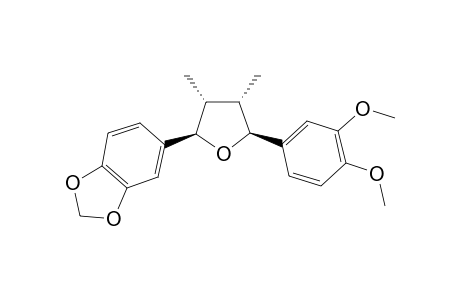 FUTOKADSURIN-C;REL-(7R,8R,7'S,8'S)-3',4'-DIMETHOXY-3,4-METHYLENEDIOXY-7,7'-EPOXYLIGNAN