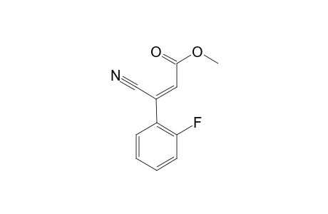 (Z)-Methyl 3-cyano 3-(2-fluorophenyl)acrylate