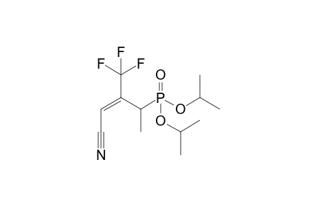 (Z)-Diisopropyl 3-Cyano-2-trifluoromethyl-1-methylprop-2-enylphosphonate