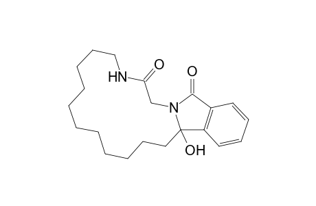 4,5,6,7,8,9,10,11,12,13,14,14a-Dodecahydro-14a-hydroxy[1,4]diazacyclohexadecino[16,1-a]Isoindole-2,19(1H,3H)-dione