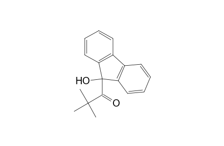 1-(9-hydroxy-9-fluorenyl)-2,2-dimethyl-1-propanone