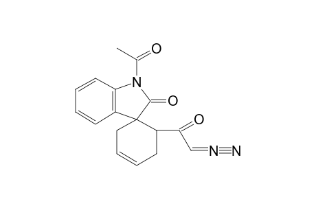 (E)-1-(1'-acetyl-2'-keto-spiro[cyclohex-3-ene-6,3'-indoline]-1-yl)-2-diazonio-ethenolate