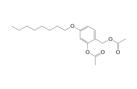 Benzenemethanol, 2-(acetyloxy)-4-(octyloxy)-, acetate