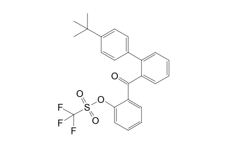 2-(4'-tert-Butylbiphenylcarbonyl)phenyl Trifluoromethanesulfonate